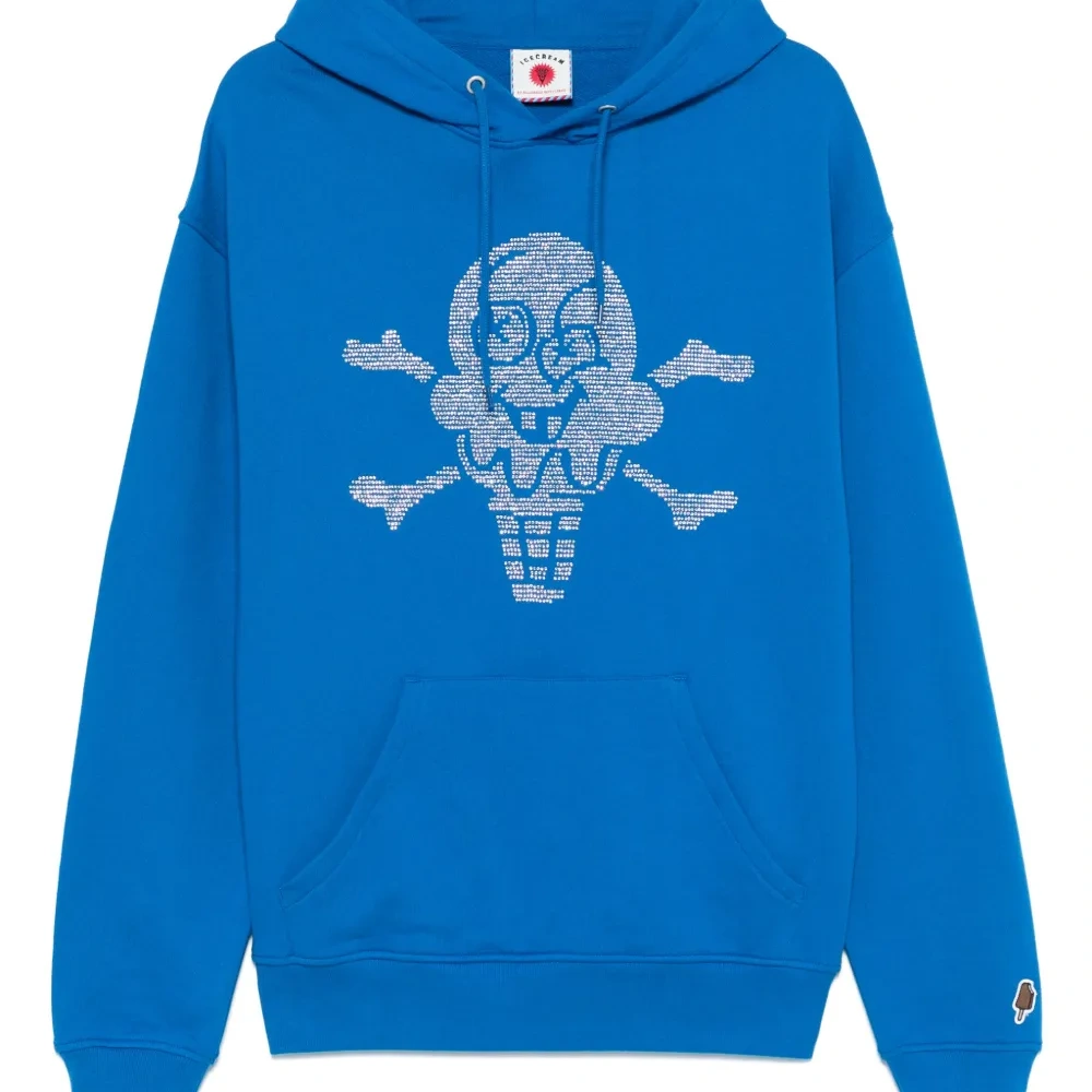 Худи Rhinestone Cones & Bones Popover