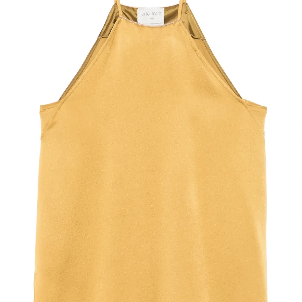 Атласный топ