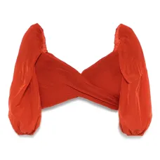 Плиссированный топ