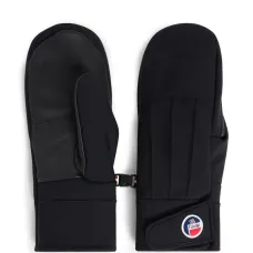 Перчатки с нашивкой-логотипом