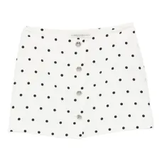 мини-юбка в горох