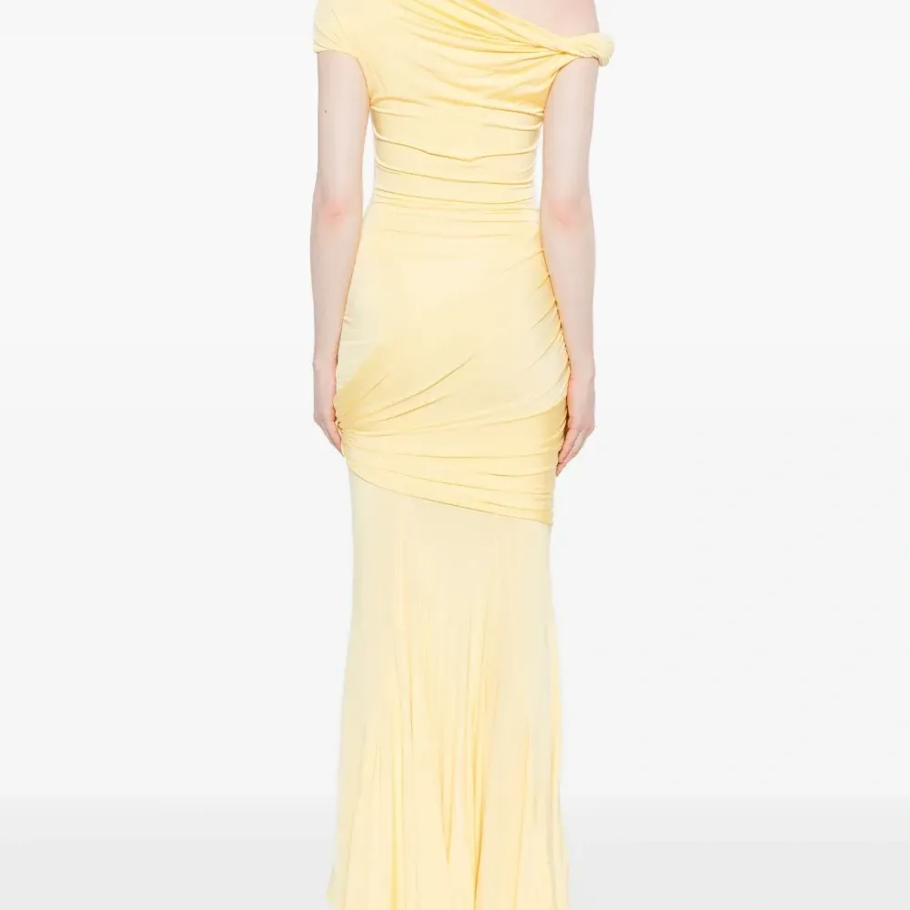 Драпированное платье Pascal асимметричного кроя