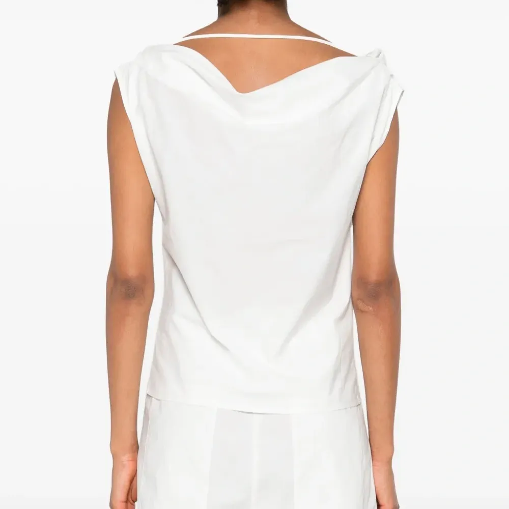 Драпированный топ Christophe с вырезом халтер