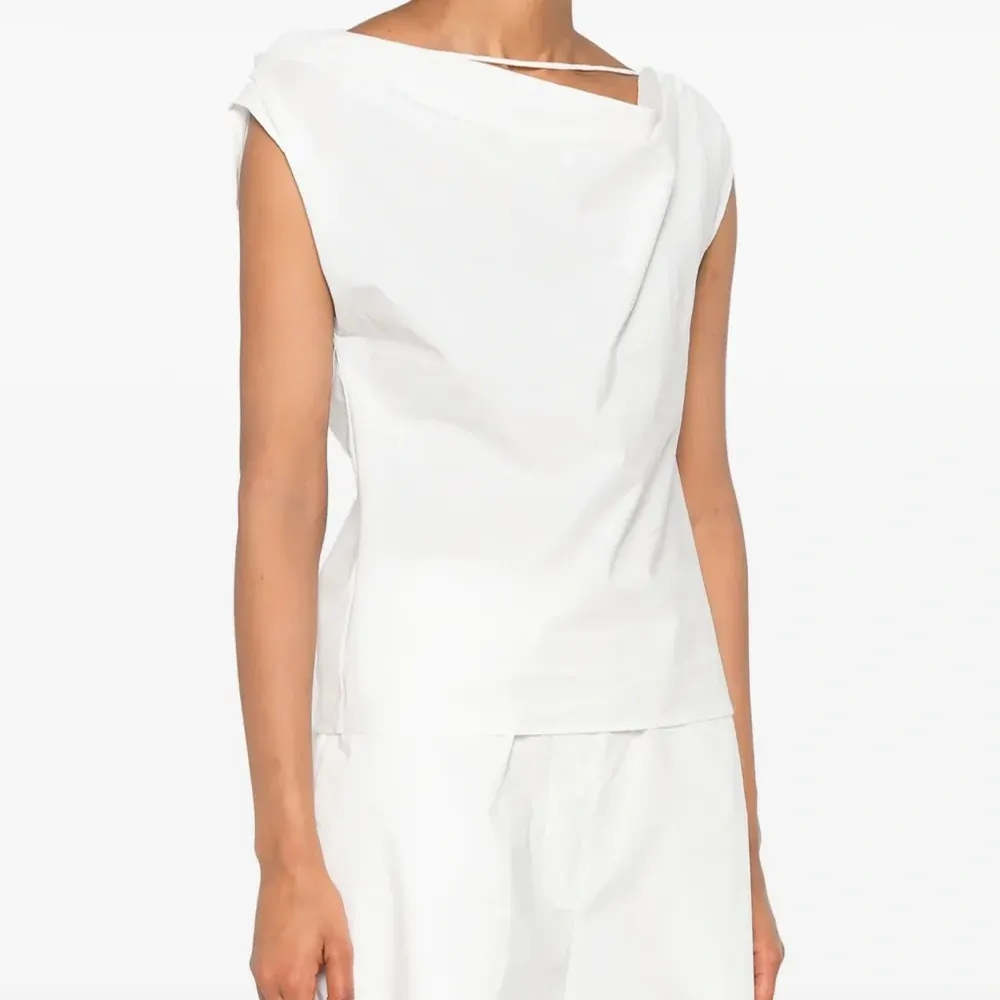 Драпированный топ Christophe с вырезом халтер