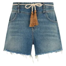 Шорты с необработанными краями