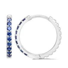 Серьги-кольца Lumiere