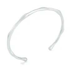 серебряный браслет-кафф