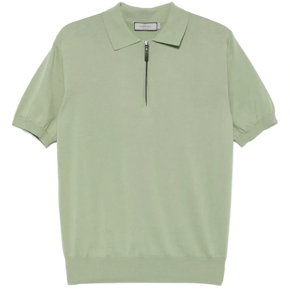 Рубашка поло на молнии