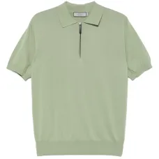 Рубашка поло на молнии