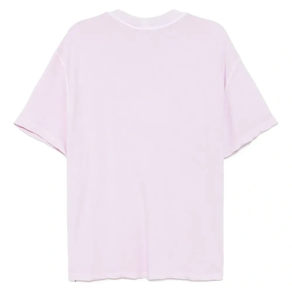 Футболка с эффектом потертости