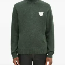 Свитер с воротником на молнии