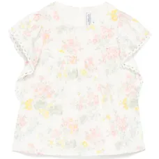 туника с цветочным принтом