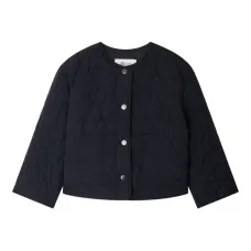 стеганое пальто с узором