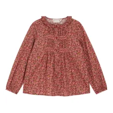 блузка с принтом