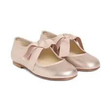 балетки с бантом