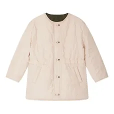 Двустороннее стеганое пальто