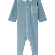 Велюровая пижама Tilouan с воротником Питер Пэн Велюровая пижама Tilouan с воротником Питер Пэн