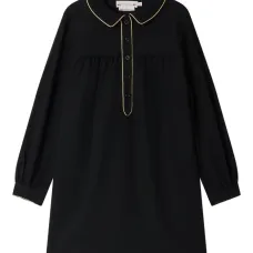 платье с длинными рукавами