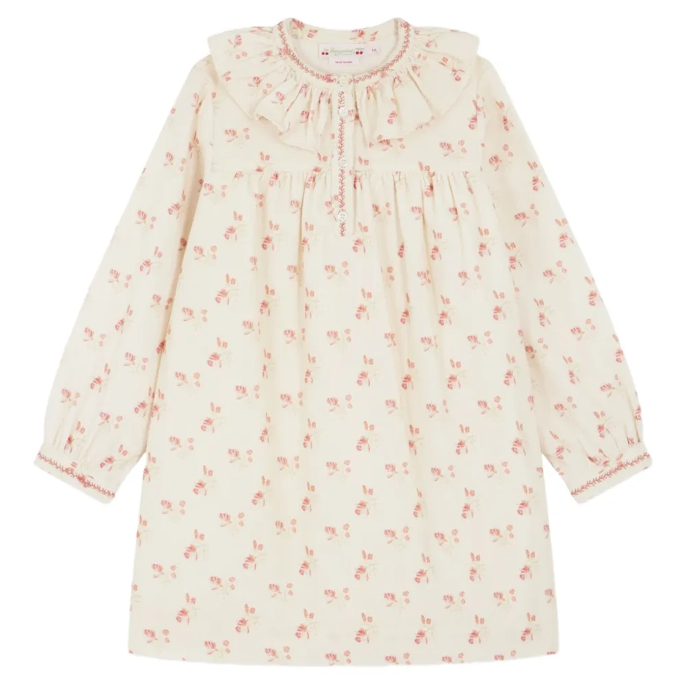 Платье с оборками