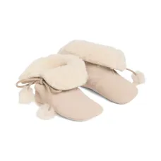 ботинки с помпонами ботинки с помпонами