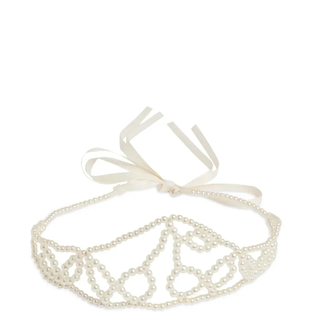 ободок Jumelle с жемчугом