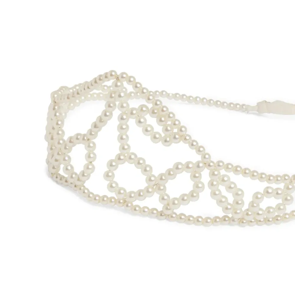 ободок Jumelle с жемчугом