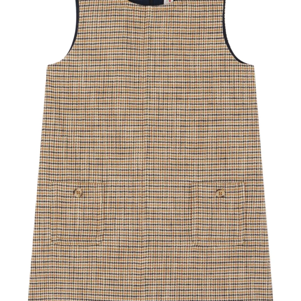 платье в ломаную клетку