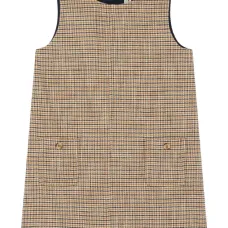 платье в ломаную клетку