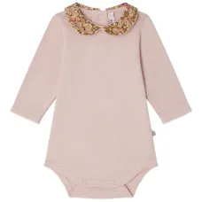 Боди с длинными рукавами и цветочным принтом Боди с длинными рукавами и цветочным принтом