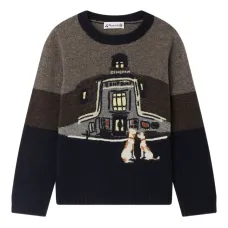 Шерстяной свитер Jean с вышивкой Шерстяной свитер Jean с вышивкой