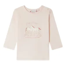 футболка с длинными рукавами и принтом