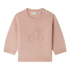 кашемировый джемпер с вышивкой