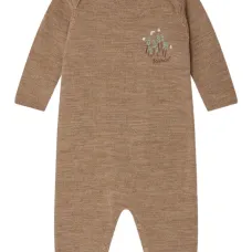 шерстяной ромпер с вышивкой шерстяной ромпер с вышивкой