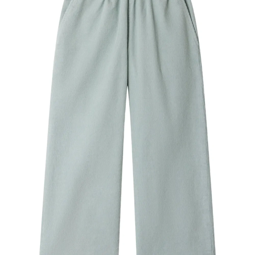 Вельветовые брюки с эластичным поясом