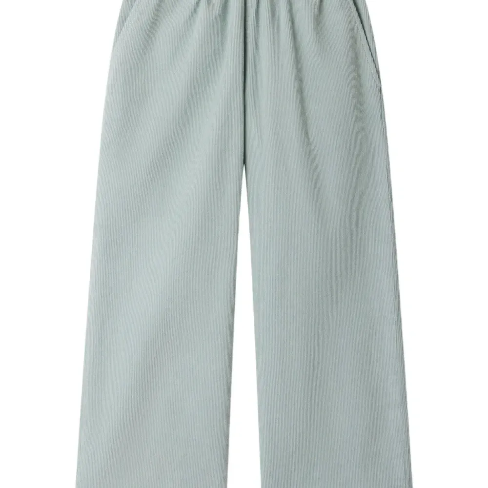 Вельветовые брюки с эластичным поясом