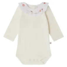 Боди June с оборками и вышивкой Боди June с оборками и вышивкой