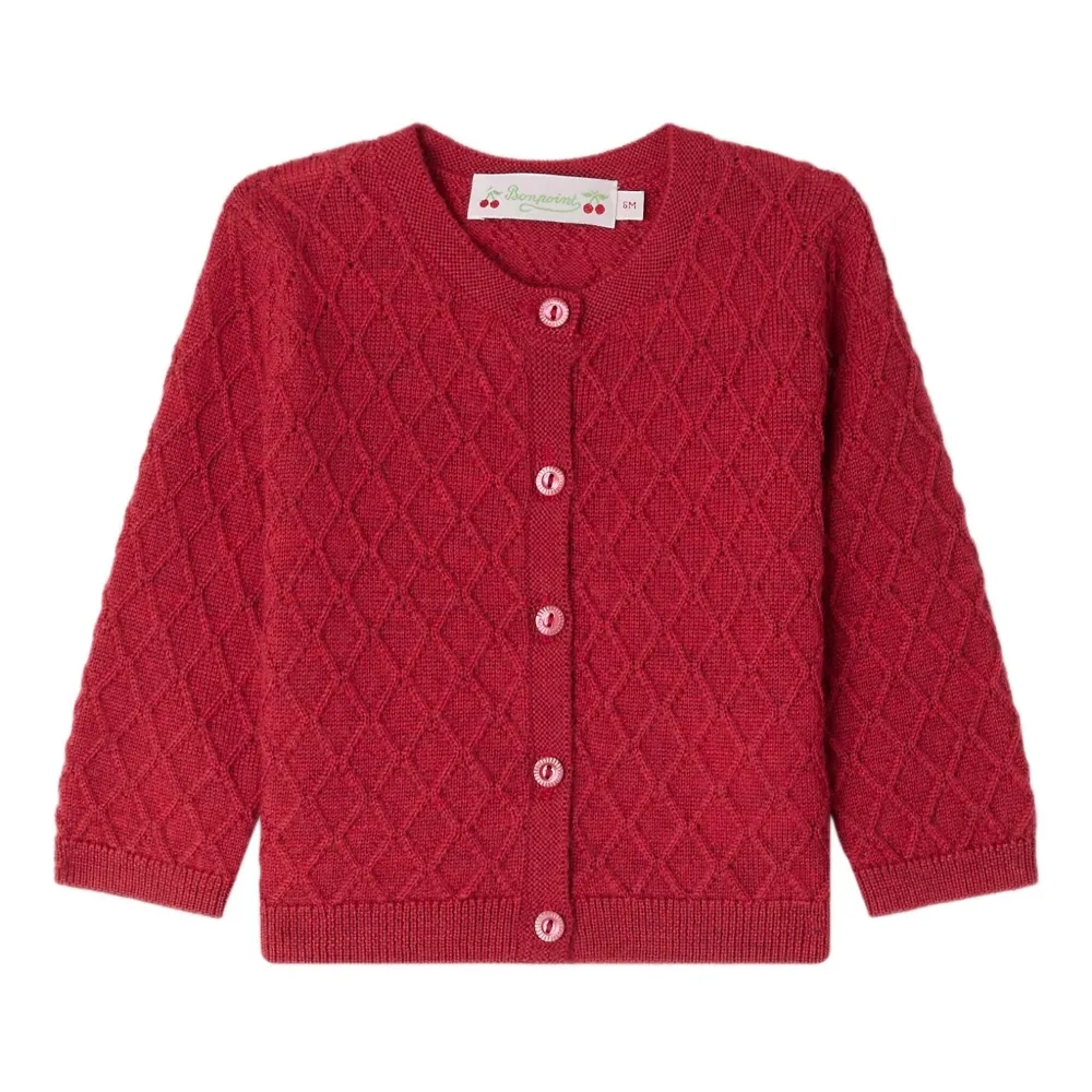 Кардиган с узором