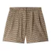 Шорты в ломаную клетку