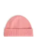 кашемировая шапка бини в рубчик