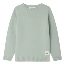 Шерстяной свитер Jason с нашивками на локтях Шерстяной свитер Jason с нашивками на локтях