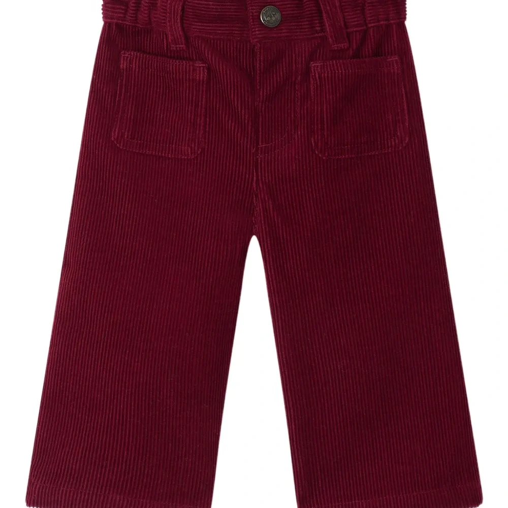 Вельветовые брюки Bellino с накладным карманом