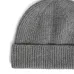 кашемировая шапка бини в рубчик