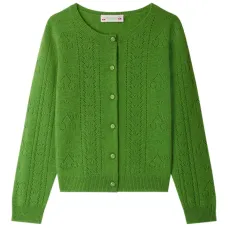 кардиган фактурной вязки