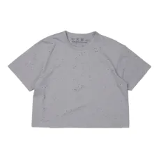 Футболка с эффектом потертости