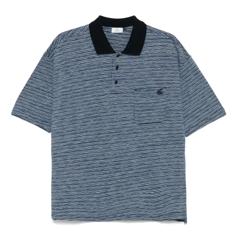 Рубашка поло в полоску