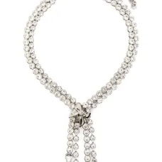 Колье с кристаллами