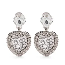 Колье с подвеской и кристаллами