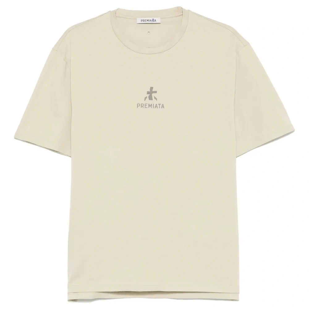 Футболка с круглым вырезом