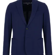 пиджак с накладным карманом