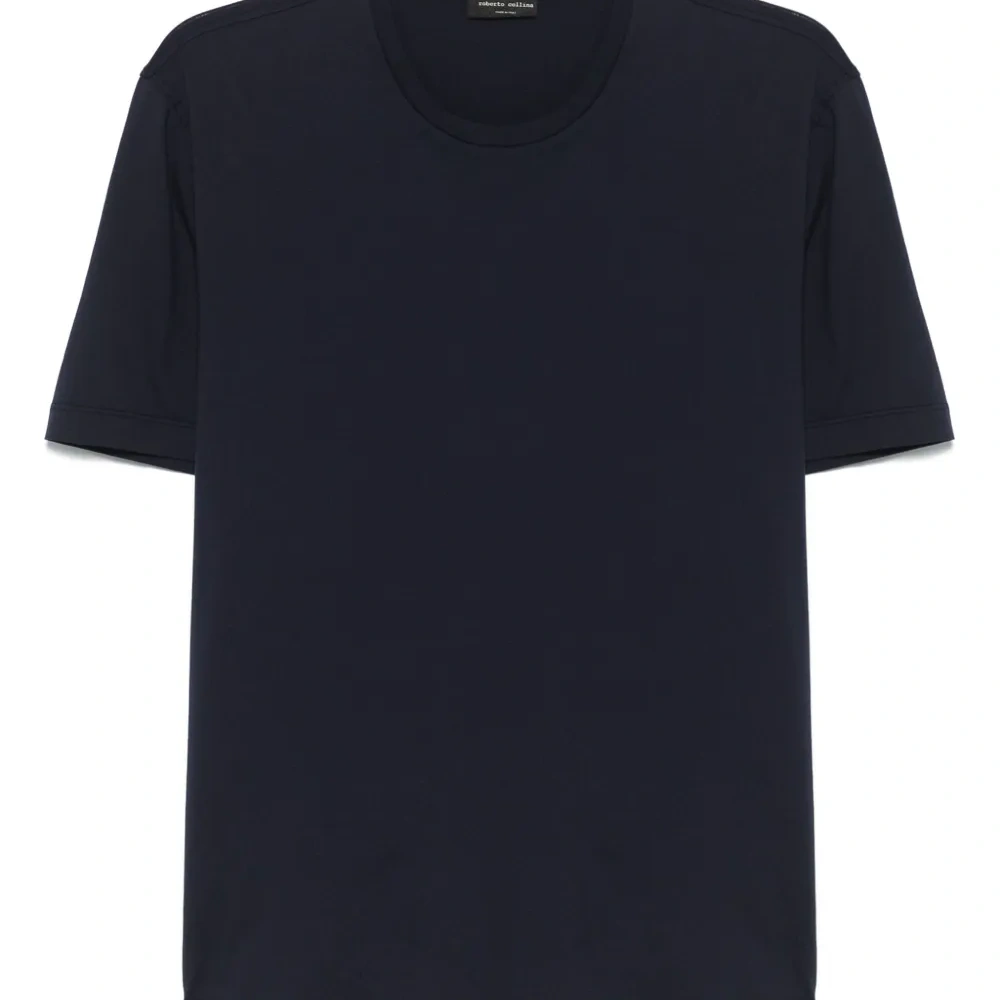 Футболка с круглым вырезом